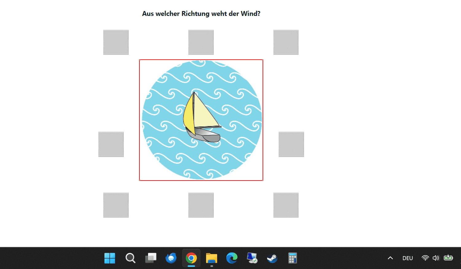 vpu Segelboot-Test